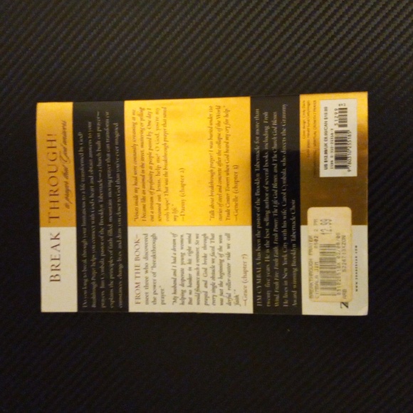 🔥CLEARANCE🔥 "Breakthrough Prayer" Book 📖 by Jim Cymbala - Picture 2 of 8